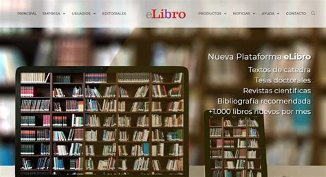 e libro|elibro plataforma.